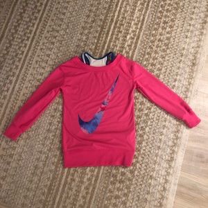 Girls size 6 Nike athletic sweatshirt